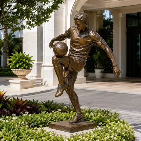 An athletic figure bends into a basketball-dribbling pose.